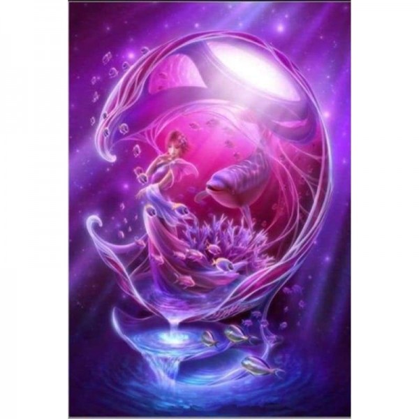 Volledige boor - 5D DIY Diamond Painting Kits Dream Cartoon Princess