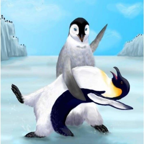 Dansende pinguïns