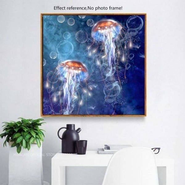 Volledige boor - 5D DIY Diamond Painting Kits Dream Jellyfishs