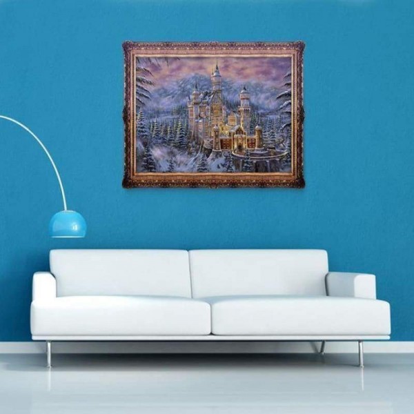 Volledige boor - 5D DIY Diamond Painting Kits Artistiek Grand Castle