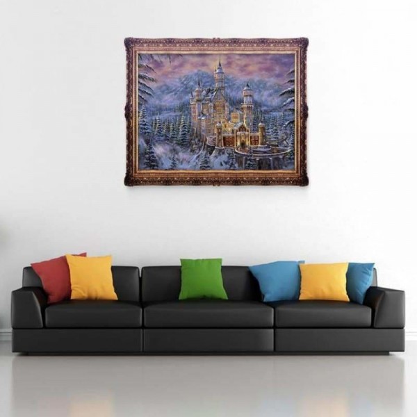 Volledige boor - 5D DIY Diamond Painting Kits Artistiek Grand Castle
