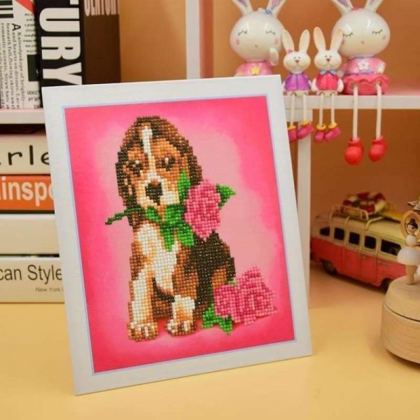 Volledige boor - 5D DIY Diamond Painting Kits Cartoon Special Cute Pet Dog