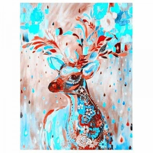 Volledige boor - 5D DIY Diamond Painting Kits Square Oil Painting Dreamy Deer