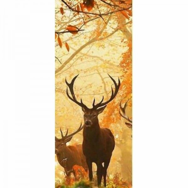 Volledige boor - 5D DIY Diamond Painting Kits Autumn Beautiful Animal Deers