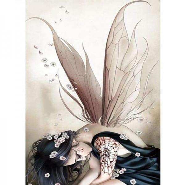 Volledige boor - 5D DIY Diamond Painting Kits Fantasy Dream Fairy Girl