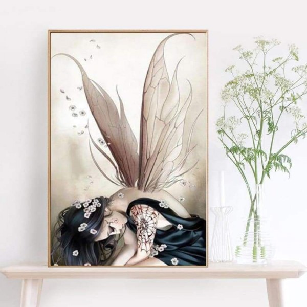 Volledige boor - 5D DIY Diamond Painting Kits Fantasy Dream Fairy Girl