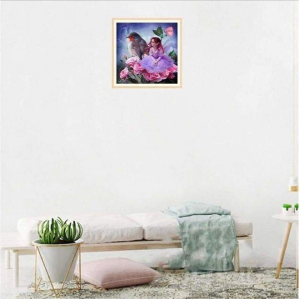 Nieuwe Fairy Portrait Pattern Diy Full Drill - 5D Full Diamond Painting Kits QB5940
