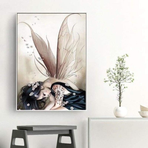 Volledige boor - 5D DIY Diamond Painting Kits Fantasy Dream Fairy Girl