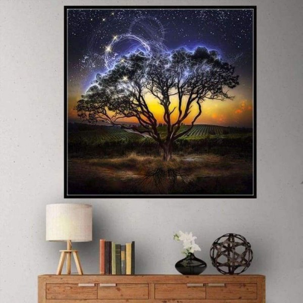 Full Drill - 5D DIY Diamond Painting Kits Cartoon Fantasy Tree