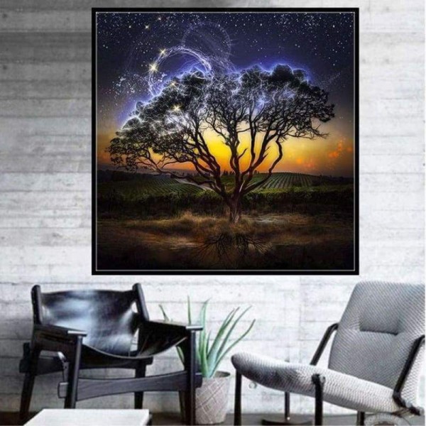 Full Drill - 5D DIY Diamond Painting Kits Cartoon Fantasy Tree