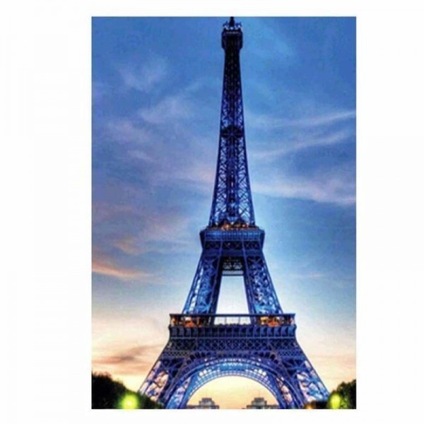 Blauwe Eiffeltoren