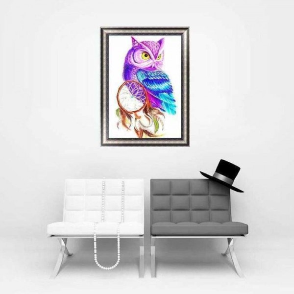 Rhinestone Embroidery Dream Catcher Full Drill - 5D Diy Diamond Painting Kits QB5302