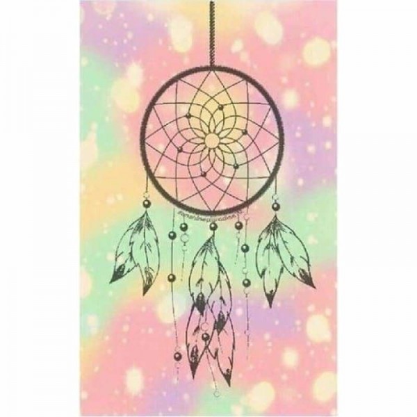 New Dream Catcher Feathers Full Drill - 5D Diy Diamond Painting Kits VM8348