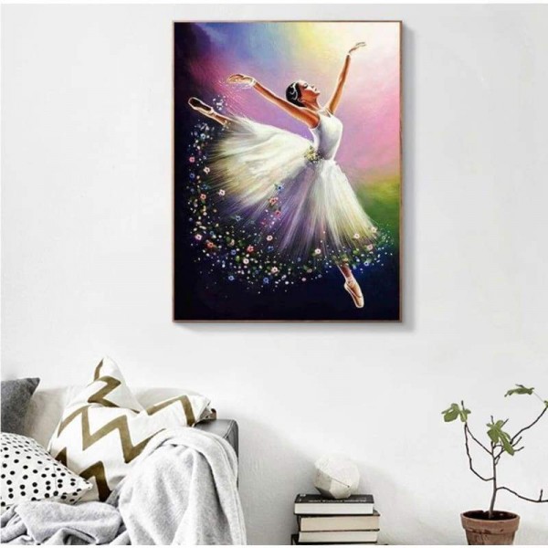Modern Art Dancer Girl Full Drill - 5D Diy Diamond Painting Kits NA0945