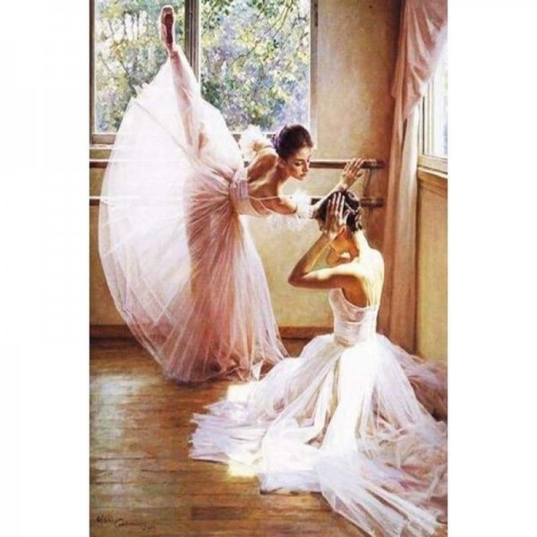 Volledige boor - 5D DIY Diamond Painting Kits Soul Dancer Girl