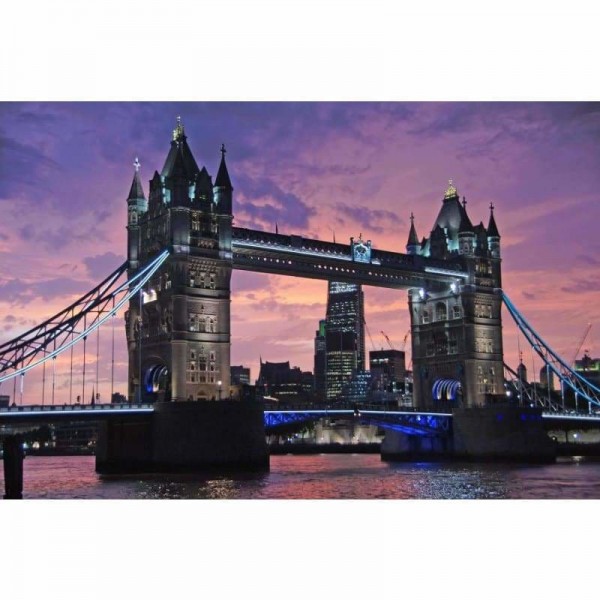 Tower Bridge - Diamant schilderij vol boor
