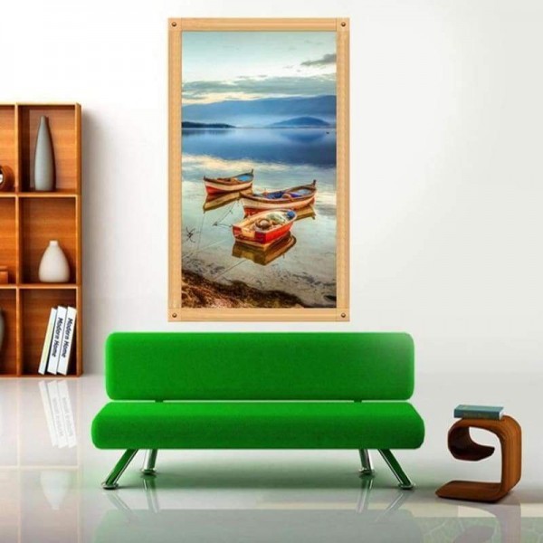 Nieuwe Collectie Herfst Serie Volledige Boor - 5D Diy Boten Diamant Schilderij Kits AF9012