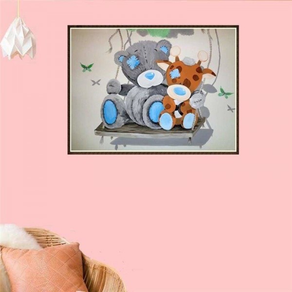 Nieuwe Hot Sale Schattige Beer Gift Volledige Boor - 5D Diy Diamond Painting Kits