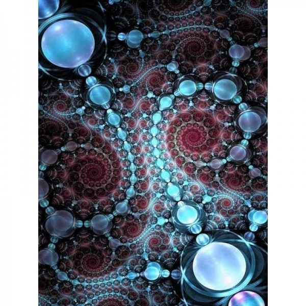 Strass Kunst Abstract Patroon Volledige Boor - 5D Diy Crystal Diamond Painting Kits BQ5041