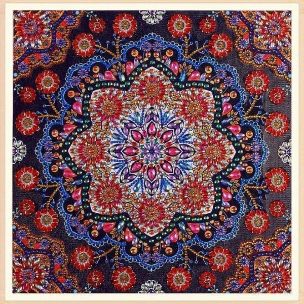 Crystal Abstracte Mandala Volledige Boor - 5D Diy Diamond Painting Kits BQ5005