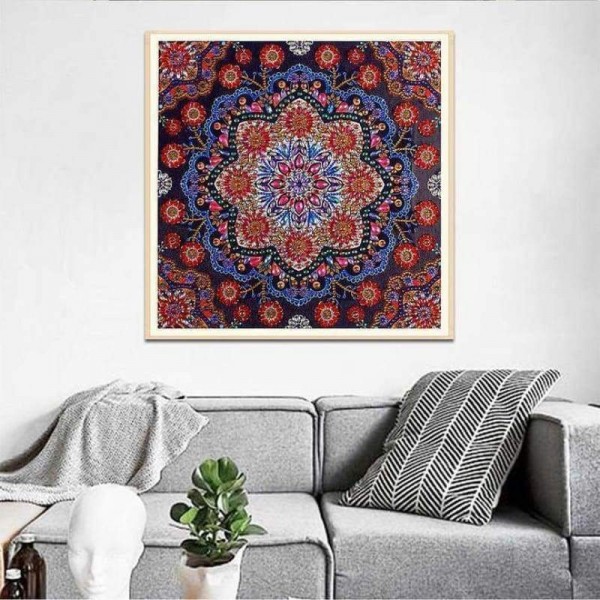 Crystal Abstracte Mandala Volledige Boor - 5D Diy Diamond Painting Kits BQ5005