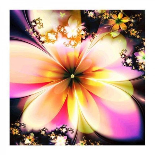 Volledige boor - 5D DIY Diamond Painting Kits Dream Beautiful Abstract Flower